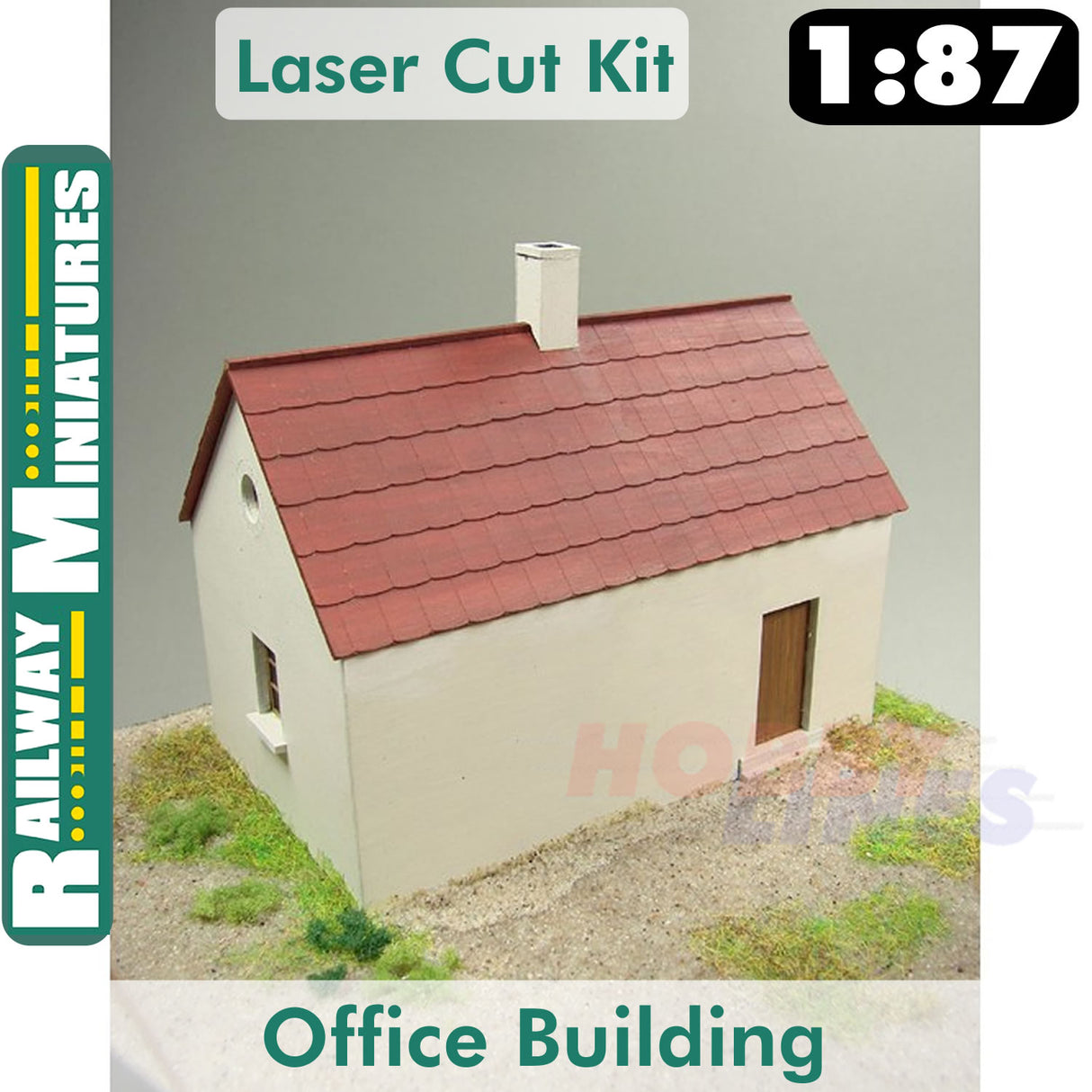 OFFICE BUILDING kit HO 1:87 Vessel RAILWAY MINIATURES 035
