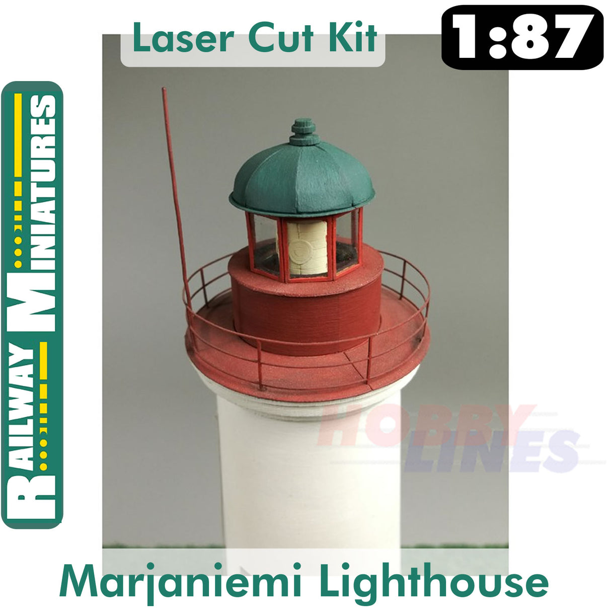 MARJANIEMI LIGHTHOUSE kit Finland HO 1:87 Vessel RAILWAY MINIATURES 044