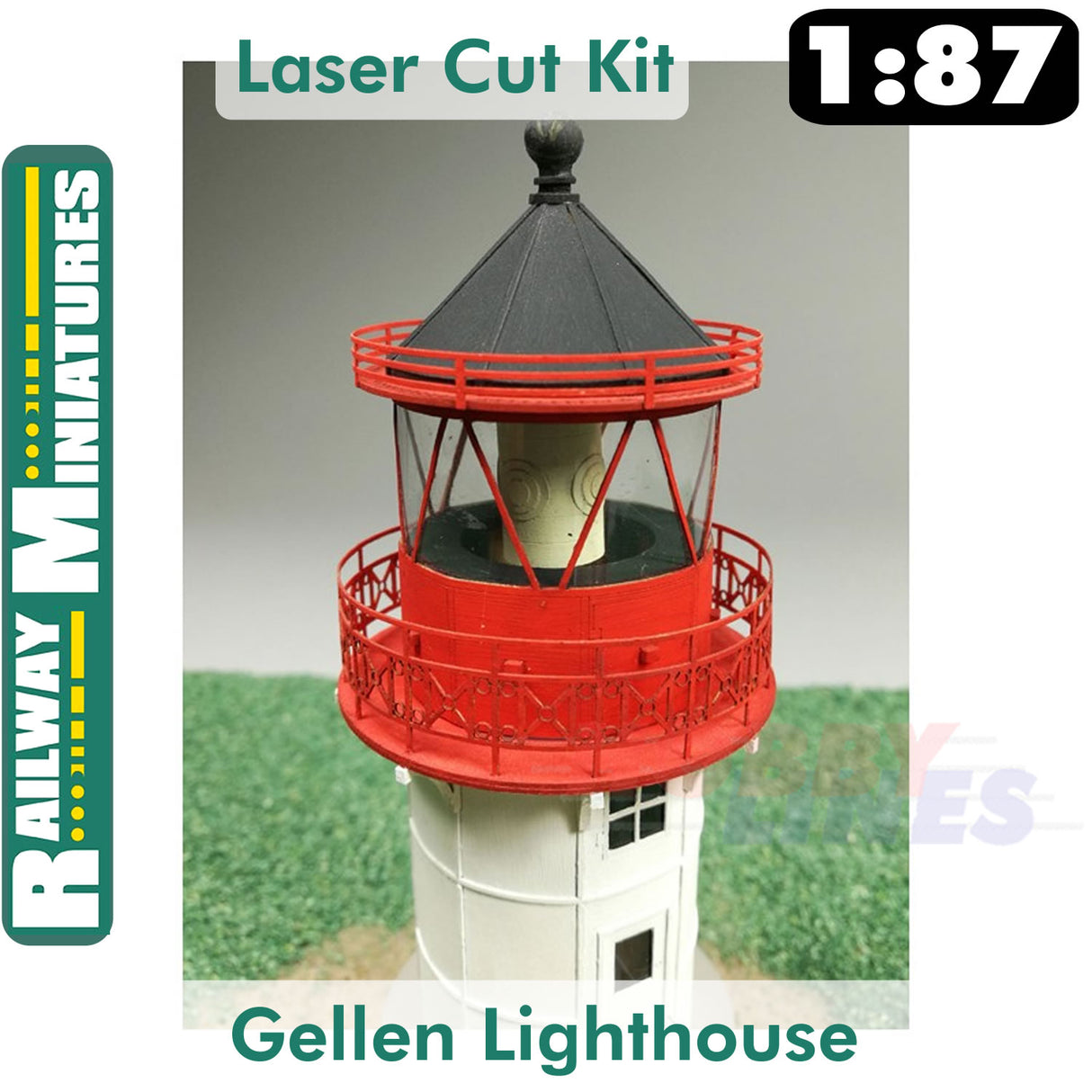 GELLEN LIGHTHOUSE kit Germany HO 1:87 Vessel RAILWAY MINIATURES 051