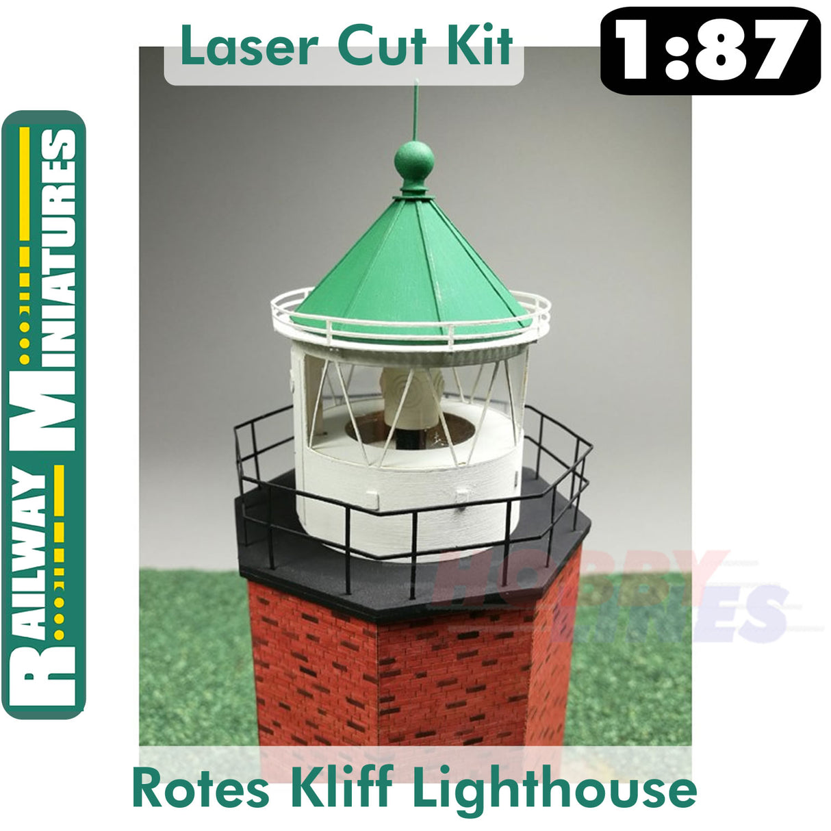 ROTES KLIFF LIGHTHOUSE kit Germany HO 1:87 Vessel RAILWAY MINIATURES 052