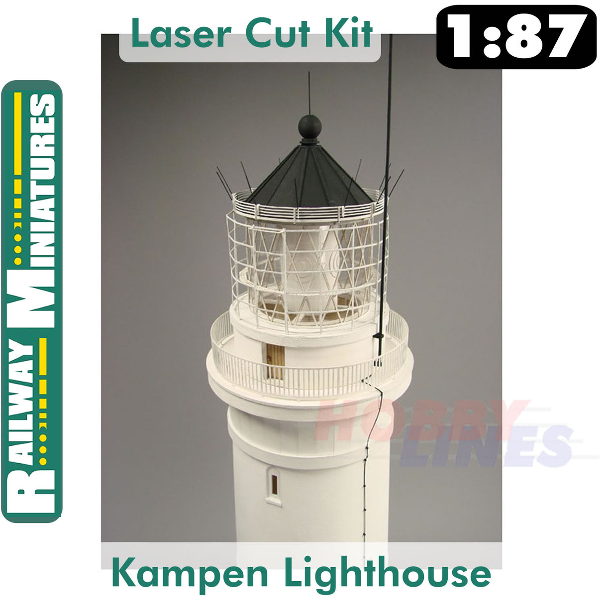 KAMPEN LIGHTHOUSE kit Germany HO 1:87 Vessel RAILWAY MINIATURES 054