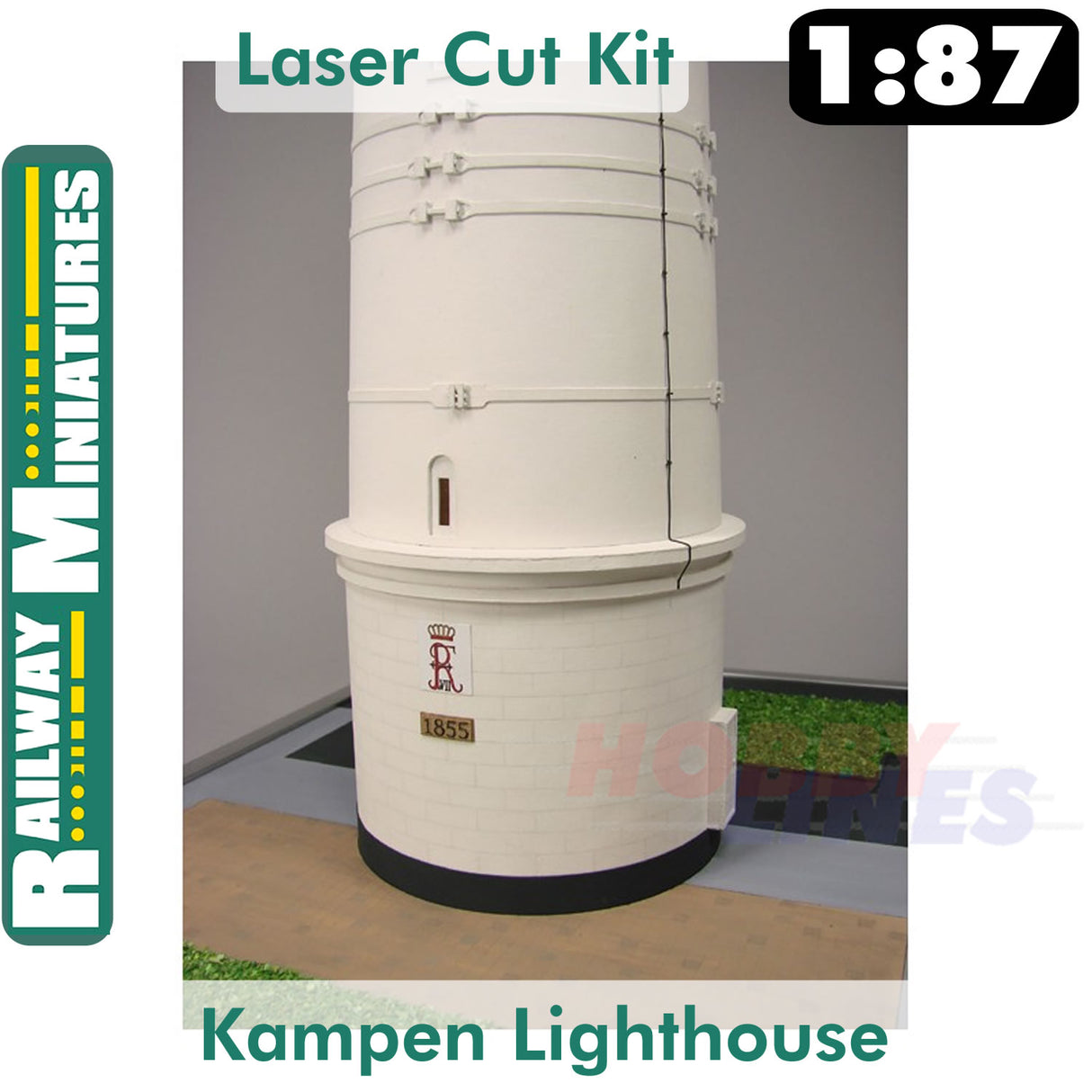 KAMPEN LIGHTHOUSE kit Germany HO 1:87 Vessel RAILWAY MINIATURES 054