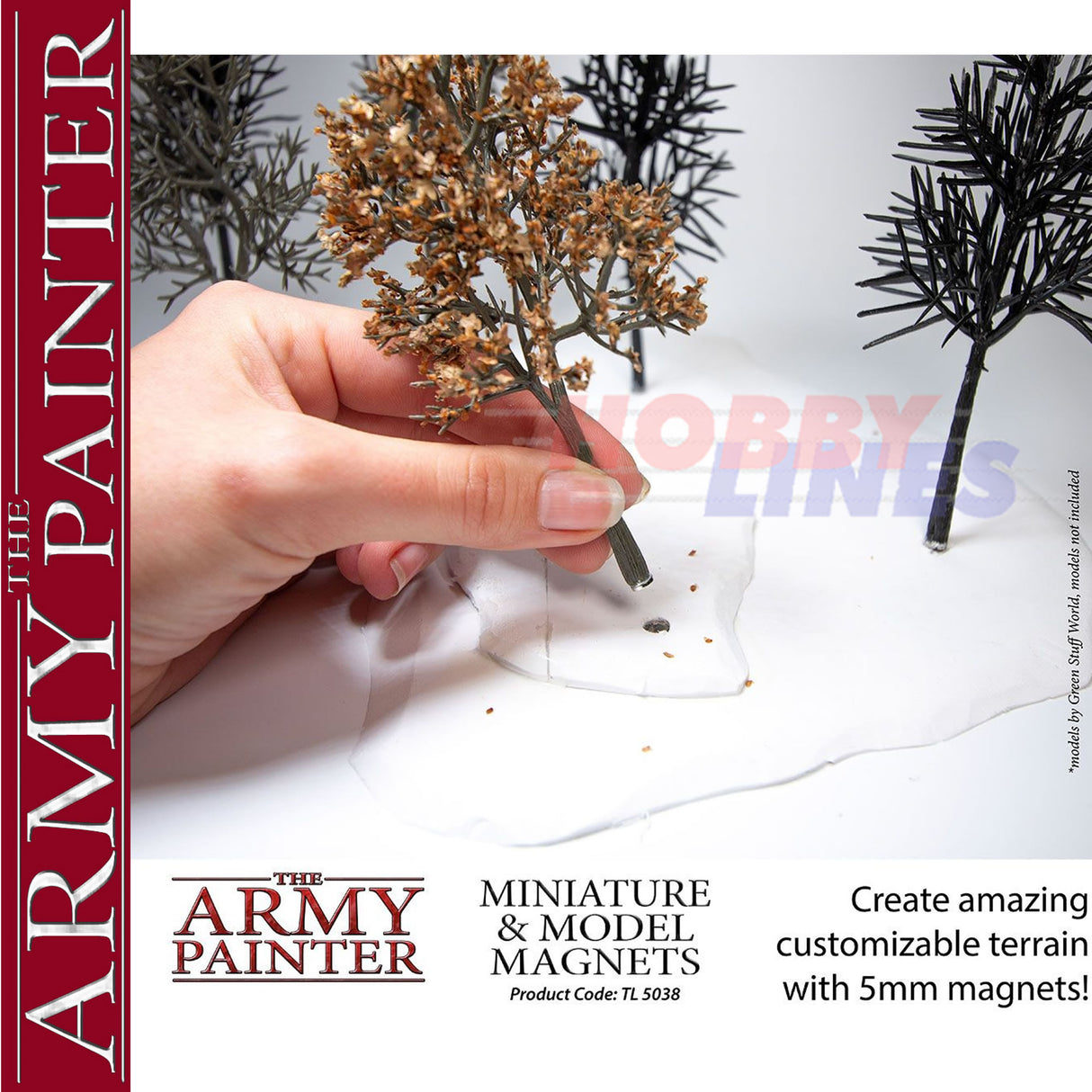 MINIATURE MODEL MAGNETS super strong rare earth magnets ARMY PAINTER TL5038P