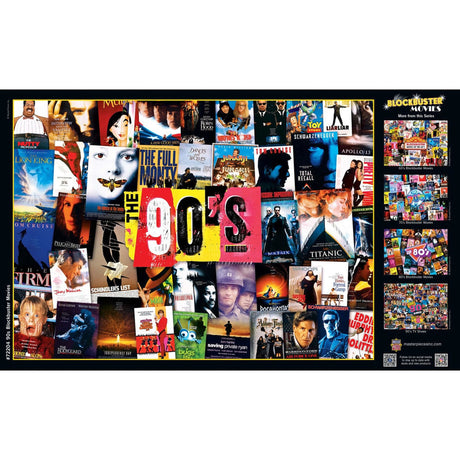 Blockbuster Movies 90's 1000pc Jigsaw Puzzle | Masterpieces  | 72204