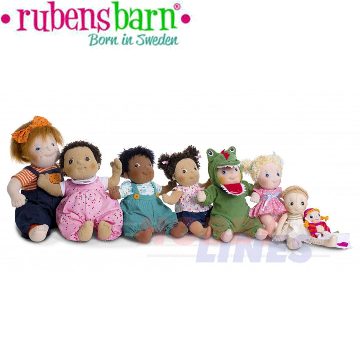 RUBENS BARN DOLL - OLIVER- 30-9078-00