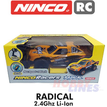 Load image into Gallery viewer, NINCO RADICAL 2WD Radio Control Racer Car Li-Ion  battery power R2R Ready to Run
