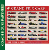 Grand Prix Cars - Through the Ages - Jigsaw Puzzle 1000pc | Coach House Partners | CHP0151