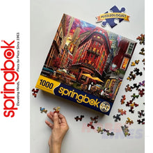 Load image into Gallery viewer, NYC STREET 1000 pc New York City SPRINGBOK Jigsaw Puzzle Random Cut Super Deluxe
