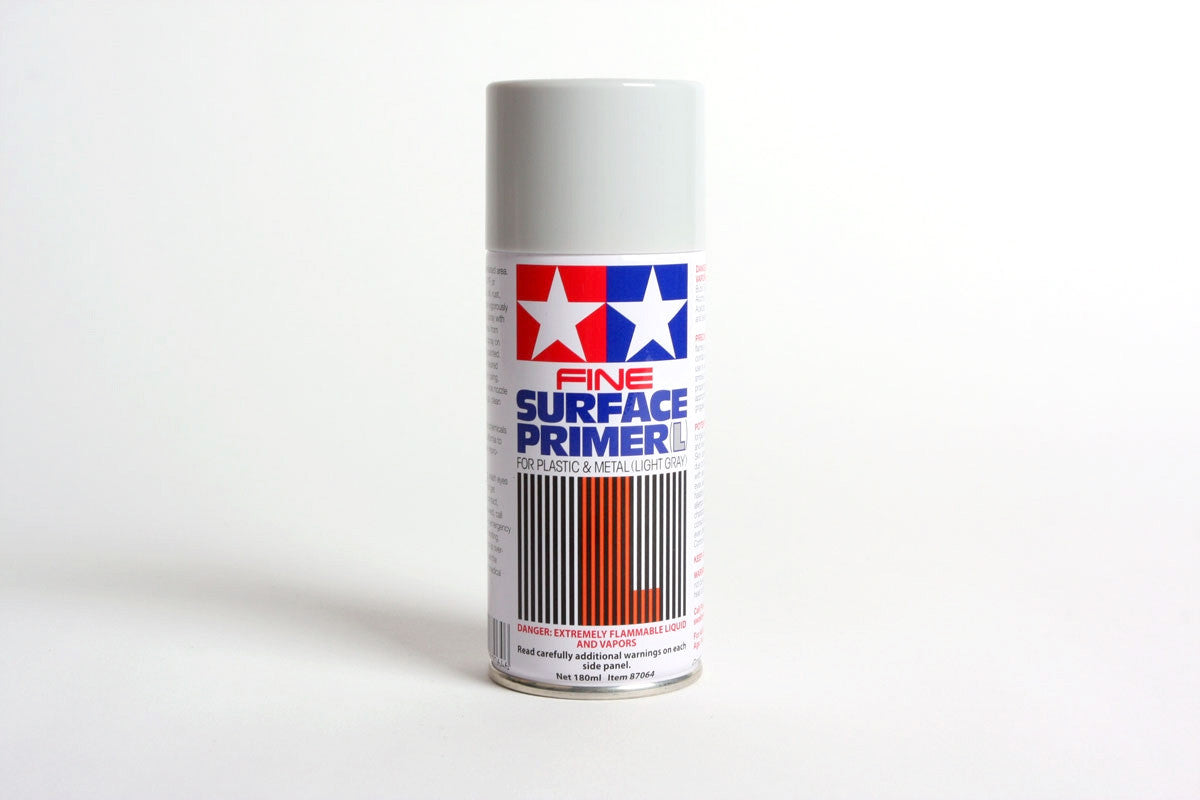Tamiya Fine Surface Primer Large Grey 180ml