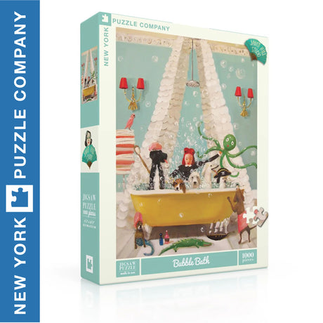 BUBBLE BATH New York Puzzle Company 1000pc Random Cut Jigsaw 
