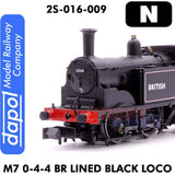 M7 0-4-4 British Rail Lined Black 30248 | Dapol | 2S-016-009