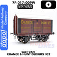 Salt Van Chance & Hunt 332 - Weathered - Wagon | Dapol | 7F-018-009W