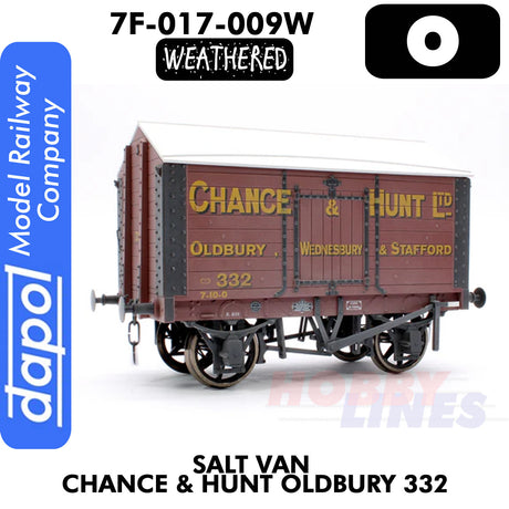 Salt Van Chance & Hunt 332 - Weathered - Wagon | Dapol | 7F-018-009W