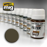 FILTERS Full Range 35ml jars Paint Modelling AMMO By Mig Jimenez