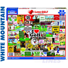 Load image into Gallery viewer, I Love Golf 1000 Piece Jigsaw Puzzle 1548
