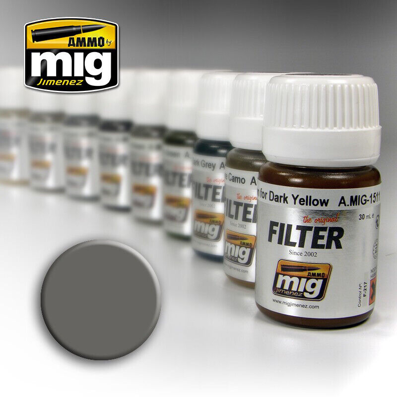 FILTERS Full Range 35ml jars Paint Modelling AMMO By Mig Jimenez
