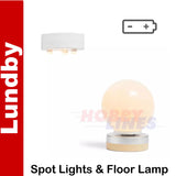 Spotlights and Floor Lamp | Lundby | 60-6061-00