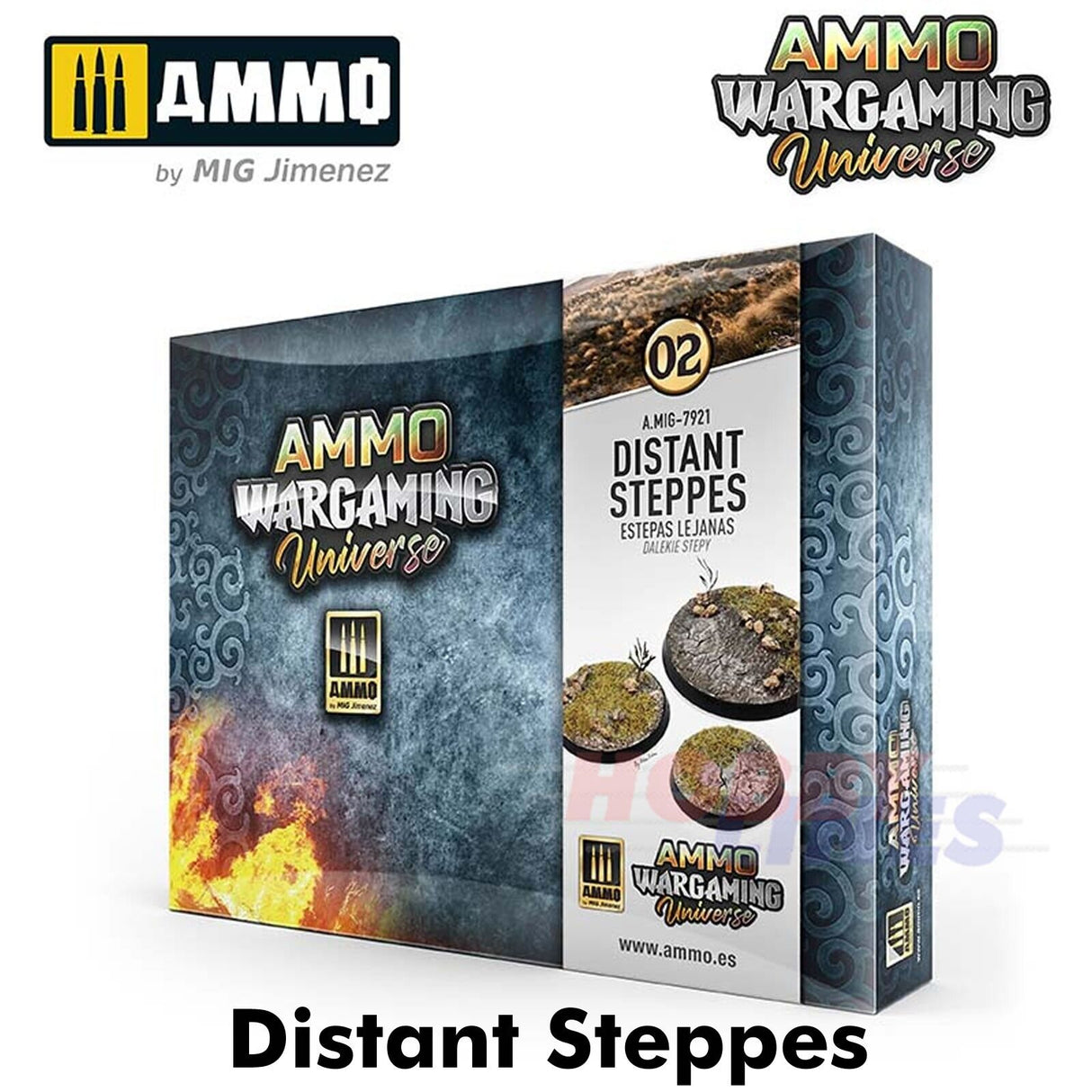 Ammo WARGAMING UNIVERSE 02 Distant Steppes Modelling By Mig Jimenez Mig7921