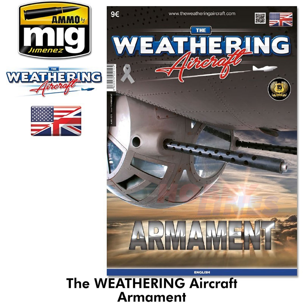 Weatheirng Aircraft 10 -  ARMAMENT Book Ammo by Mig Jimenez MIG5210