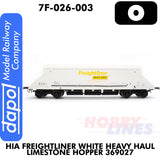 HIA Freightliner White Heavy Haul Limestone Hopper 369027 | Dapol | 7F-026-003