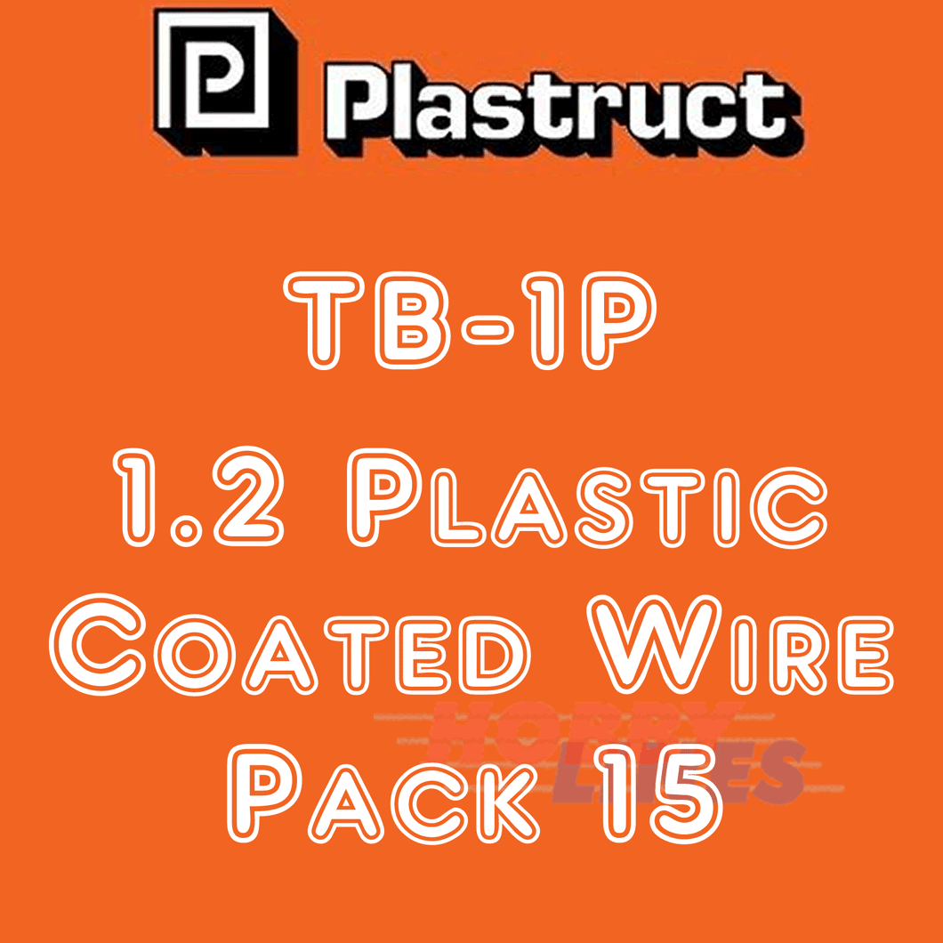 PLASTIC COATED WIRE range styrene ABS plastic polystyrene TB PLASTRUCT