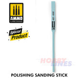 POLISHING SANDING STICK 2 grits 400-4000 Ammo by Mig Jiminez AMIG8566