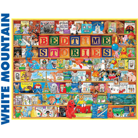 Bedtime Stories - 1000pc Puzzle | White Mountain |  2151pz