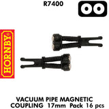 Vacumn Pipe Magnetic Coupling Pack 17mm | Hornby | R7400