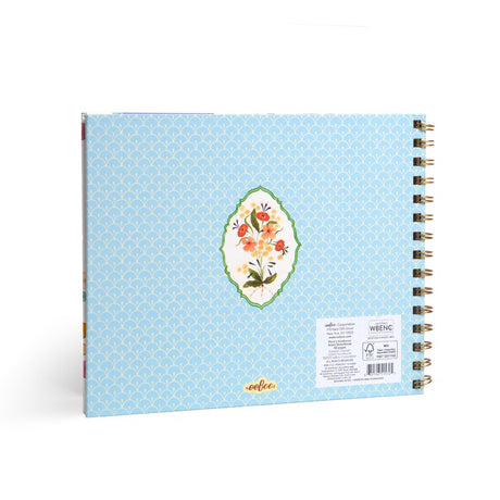 Flora's Hardcover Artist Sketchbook - 80pg | eeBoo | SKL112