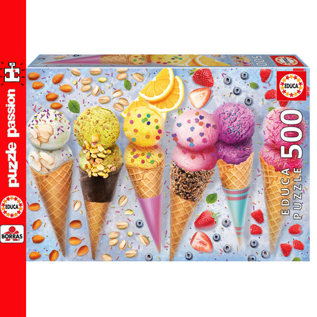 Ice Creams 500pc Jigsaw Puzzle | Educa | 20289