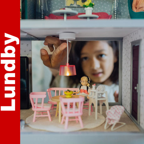 2 Ceiling Lights - Dolls house furniture | Lundby  | 60-6062-00 