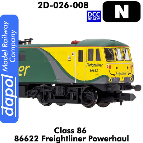Class 86 - 86622 Freightliner Powerhaul | Dapol | 2D-026-008