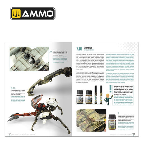 Scale Modeling for Beginners Vol. 2: Paint & Weathering (Bilingual) | Ammo by Mig Jimenez | MIG6301