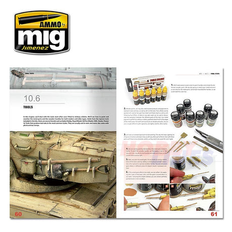 ENCYCLOPEDIA OF ARMOUR 5 Modelling Techniques Book Ammo by Mig Jimenez MIG6154