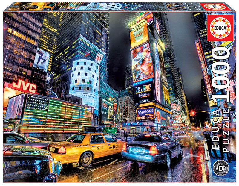 TIMES SQUARE New York 1000pc EDUCA Super Deluxe Jigsaw Puzzle 15525