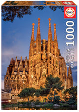 SAGRADA FAMILIA 1000pc EDUCA Super Deluxe Jigsaw Puzzle 17097