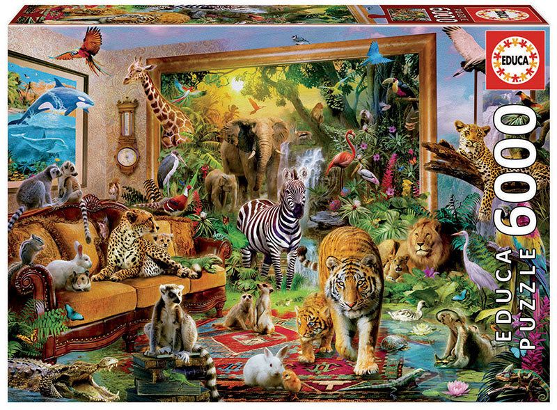 ENTERING THE BEDROOM 6000pc EDUCA Super Deluxe Jigsaw Puzzle 17679