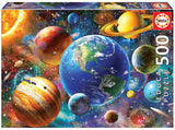 SOLAR SYSTEM 500pc EDUCA Super Deluxe Jigsaw Puzzle 18449