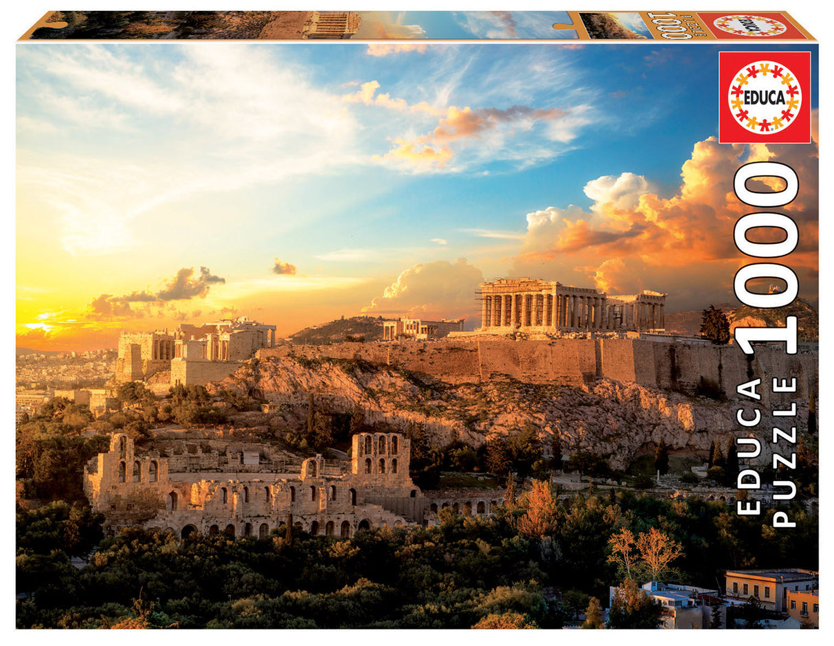 ACROPOLIS ATHENS 1000pc EDUCA Super Deluxe Jigsaw Puzzle 18489