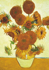 LOS GIRASOLES & TERRAZZA DE CAFE Van Gogh 2x1000pc EDUCA Super Deluxe Jigsaw Puzzle 18491