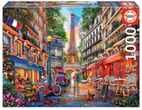 PARIS Dominic Davison 1000pc EDUCA Super Deluxe Jigsaw Puzzle 19019