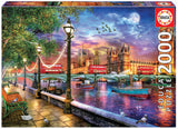 LONDON AT SUNSET Dominic Davison 2000pc EDUCA Super Deluxe Jigsaw Puzzle 19046