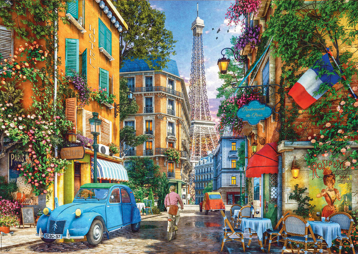 THE OLD STREETS OF PARIS 4000pc EDUCA Super Deluxe Jigsaw Puzzle 19284