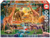 SAVANA COMING TO LIFE 4000pc EDUCA Super Deluxe Jigsaw Puzzle 19285