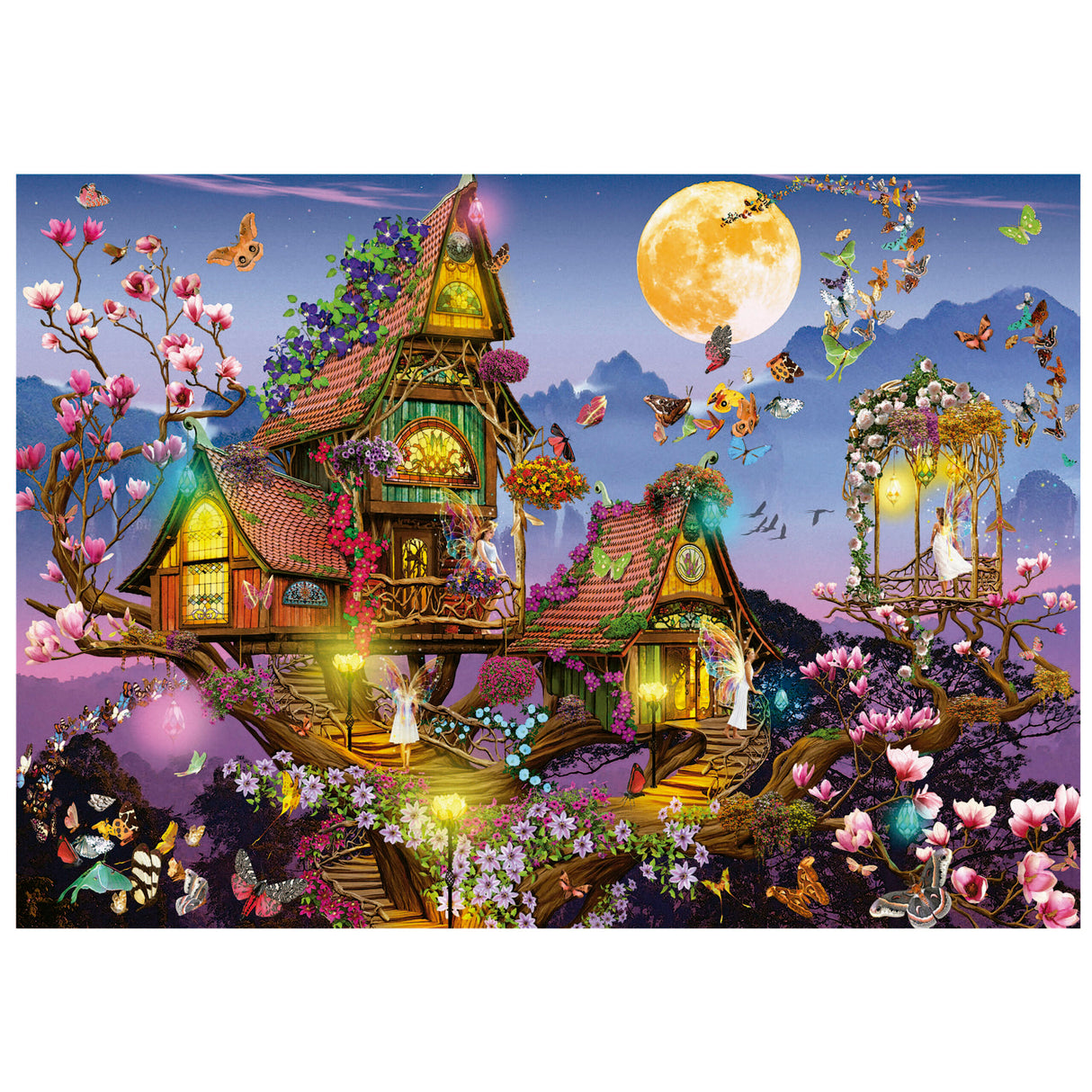 FAIRY HOUSE 500pc EDUCA Fantasy Super Deluxe Jigsaw Puzzle 19554