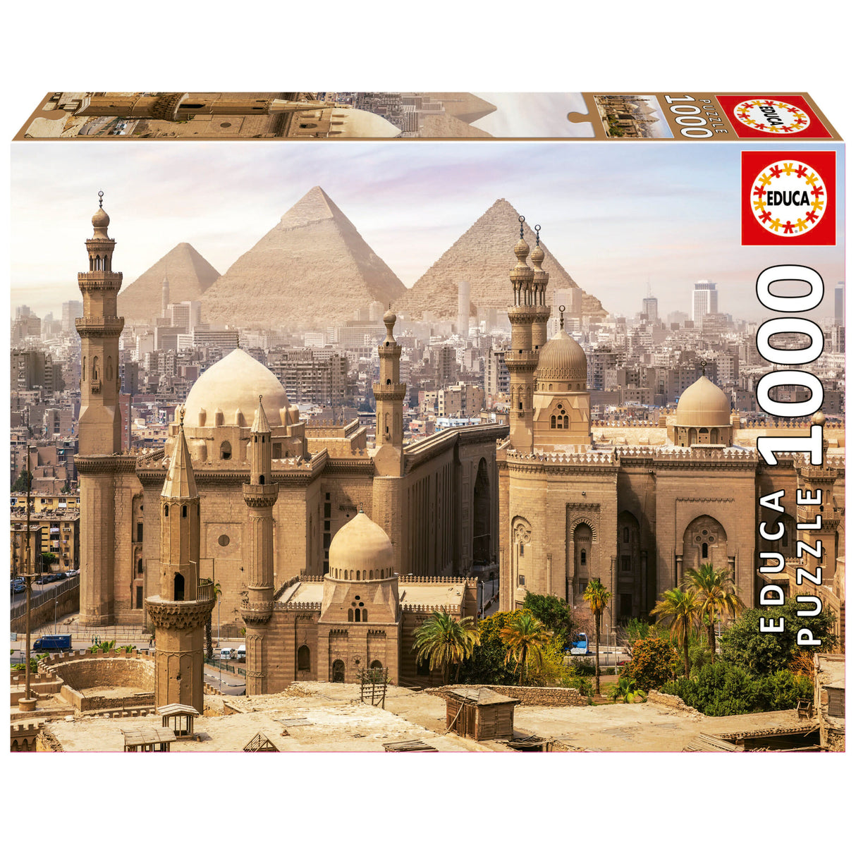 CAIRO EGYPT 1000pc EDUCA Super Deluxe Jigsaw Puzzle 19611