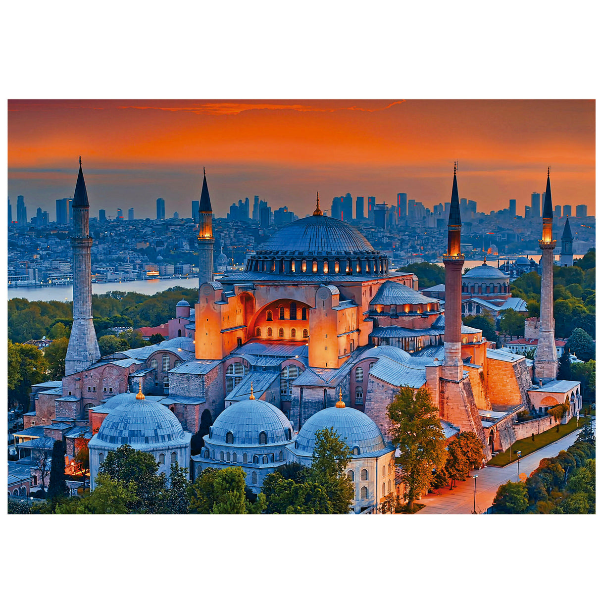 Blue Mosque, Istanbul 1000pc EDUCA Super Deluxe Jigsaw Puzzle 19612