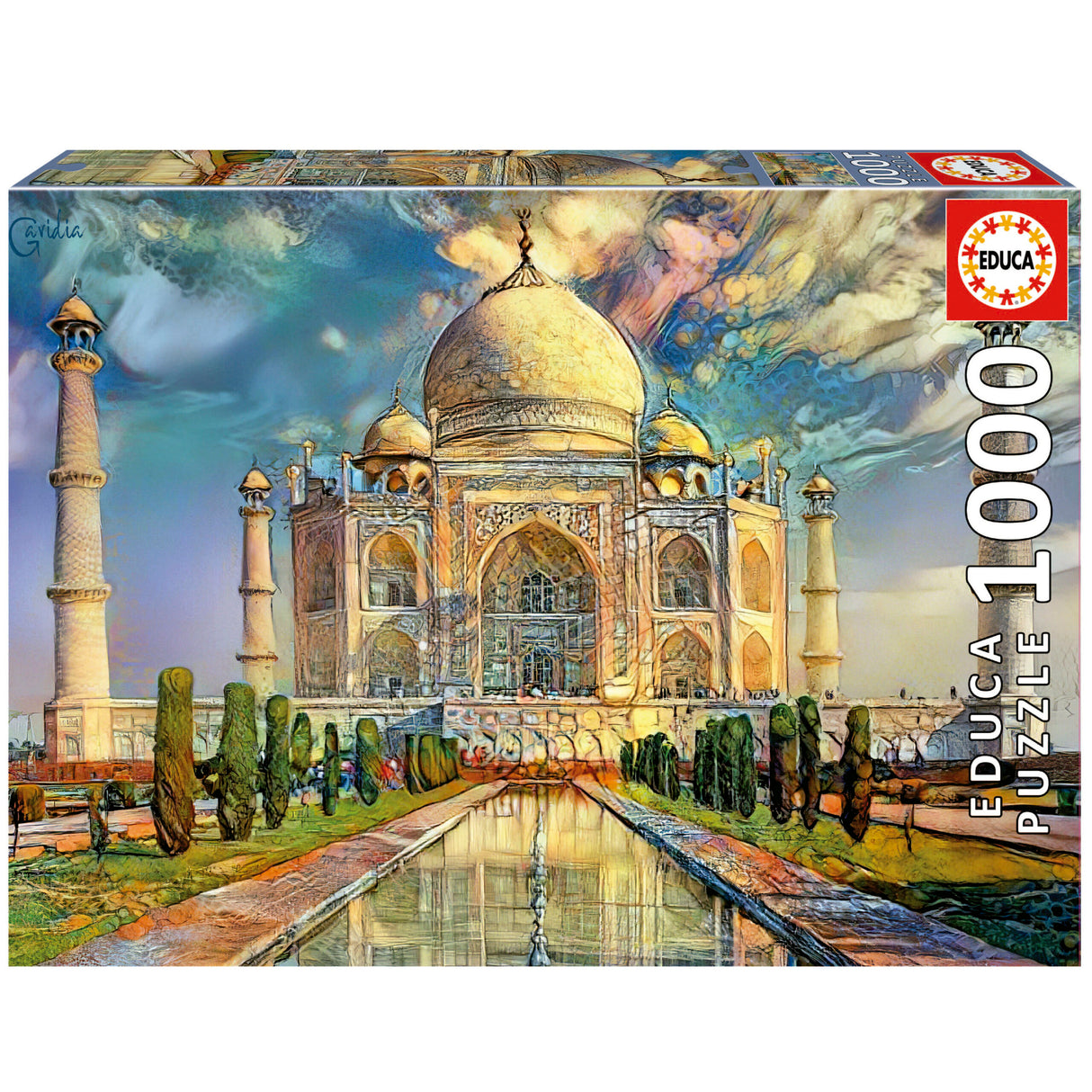 TAJ MAHAL 1000pc EDUCA Super Deluxe Jigsaw Puzzle 19613