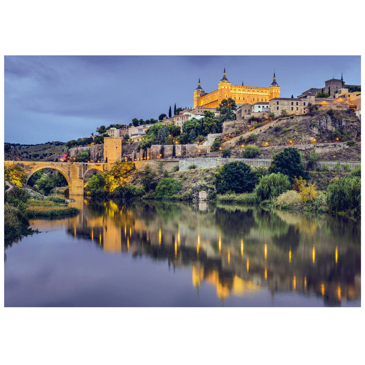 TOLEDO Spain 1000pc EDUCA Super Deluxe Jigsaw Puzzle 19615