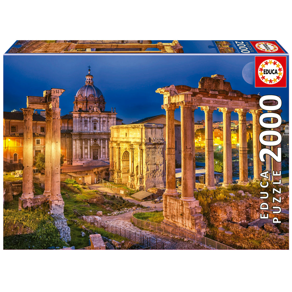 Roman Forum 2000pc EDUCA Super Deluxe Jigsaw Puzzle 19619